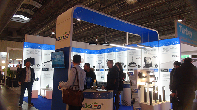 波兰国际照明设备展览会现场照片